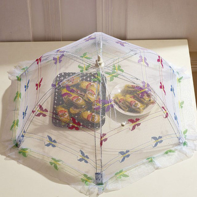 高档饭菜罩 细密纱网餐桌罩 食物防尘防蚊虫防蝇食品罩  餐桌罩