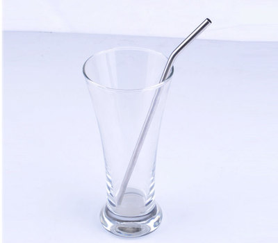 环保不锈钢弯曲吸管金属吸管循环使用饮料奶茶吸管梅森杯吸管