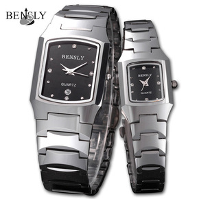 BENSLY/宾时力 新款 石英表对表  钨钢手表 情侣手表 一对价