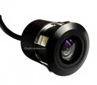 18.5mm打孔嵌入式 倒车后视摄像头CCD高清夜视车载摄像头防水