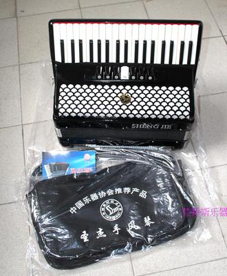 厂家直销 圣杰SJ2005 96贝司BS三排簧键盘手风琴 37键  7/2变音