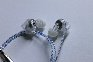 包邮新款限时促销耳挂式动圈式DIYE2C耳机IE8原装单元升级镀银线