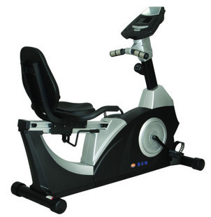 康乐佳K9.5R卧式健身车商用 懒人车老人锻炼磁控 电控 自发电车
