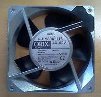 正品日本ORIX散热风扇100V 12CM 14/13W MU1238A-11B 质量保证AA