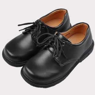 男童新款单鞋儿童皮鞋2015夏款男童皮鞋韩版黑色 学生真皮皮鞋