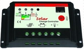 双数码显示太阳能路灯控制器太阳能板20A/12/24V板太阳能电池发电