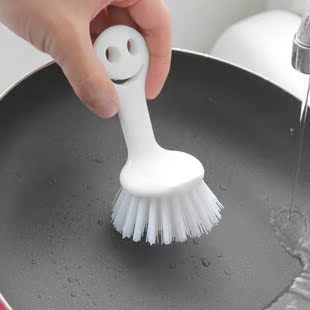 笑脸锅刷 厨房笑脸防油锅刷 厨房清洁用品洗锅刷子 創意厨房用具