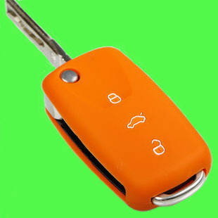 两件包邮博金硅胶钥匙包斯柯达明锐晶锐昊锐汽车遥控器套