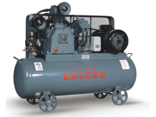 红五环气榜空压机空气压缩机活塞空气压缩机5.5KW高压气泵正品