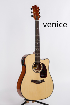 【老船长琴行】41寸威尼斯venice-PT-34C 木吉他-民谣吉他