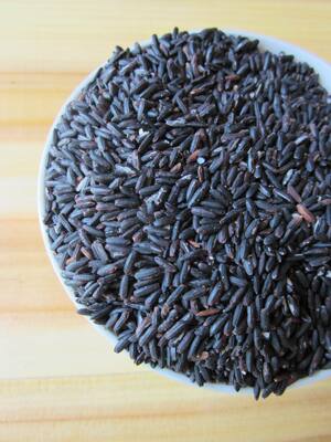 巴马特产东兰墨米紫米黑糙米 富含锌硒软糯清香