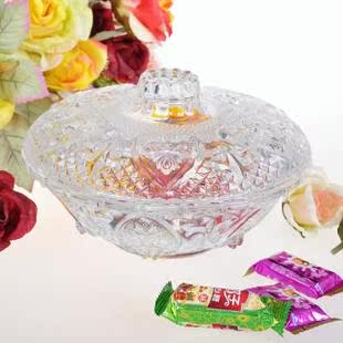 玻璃碗 面膜碗 甜品 沙拉碗 玻璃盘带盖 水晶 果盘 汤碗 家居用品