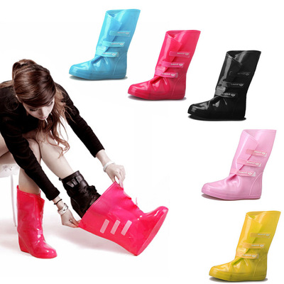 【G6】Bearcat糖果色雨鞋套 时尚韩国防滑果冻雨靴 水鞋 雨鞋 女