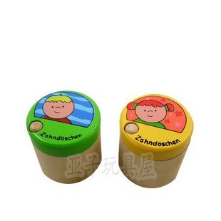 特价宝宝纪念品 木制牙盒 儿童男孩女孩牙盒 乳牙盒儿童玩具1-2岁
