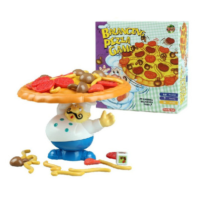 平衡披萨饼游戏反斗厨师亲子桌面趣味游戏比萨盘儿童玩具
