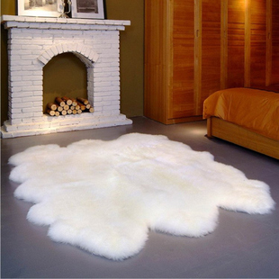 100%纯羊毛地毯 客厅地毯茶几地毯 卧室地毯房间地毯纯色地毯定制