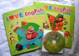 love english 1 幼儿英语教材点读版套装