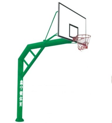 厂家直销 XNJ-113圆管固定独臂篮球架 室外成人篮球架 地埋式