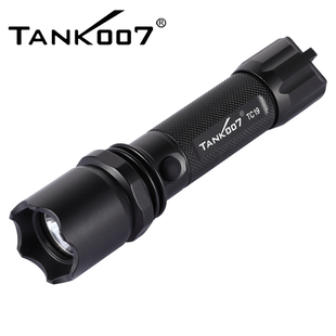 TANK007探客强光手电筒正品强光LED远射直充自驾游手电筒TC19