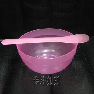 面膜碗调膜碗 棒  面膜粉 软膜粉 珍珠粉 海藻面膜工具 2件套装