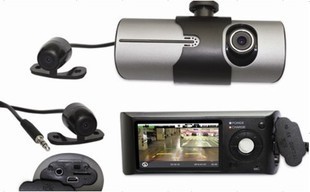 Duai Camera Two Scene行车记录仪H990 双镜头带GPS双摄像头