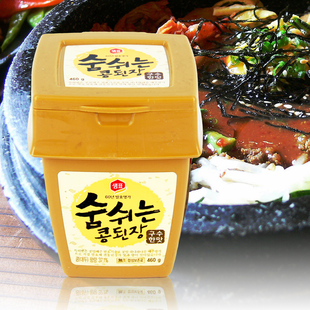 韩国原装进口 膳府优选黄豆酱460g 韩国调味料 大酱汤 鲜香美味