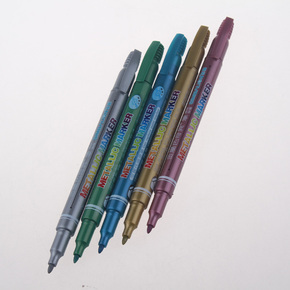 SIMBALION/雄狮MM-610金属色奇异笔 记号笔 5种颜色 正品 特价