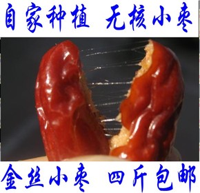 2015年新枣乐陵特产非沧州金丝小枣特级红枣熬粥 特价批发5斤包邮