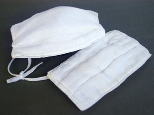 16层口罩棉纱口罩劳保口罩医用口罩纱布口罩可水洗白大褂护士服