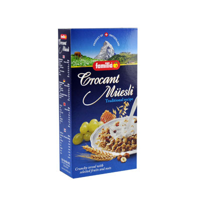 瑞士进口 familia瑞士麦传统口味麦片 营养早餐340g