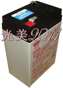 UPS蓄电池 YUASA 汤浅蓄电池 NP4-6 保一年 原装正品 全新