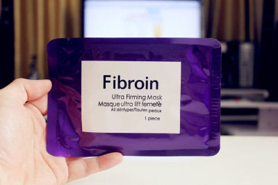 正品 Fibroin注氧蚕丝面膜嫩肤美白补水提拉紧致 紫罗兰 批发代理
