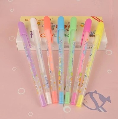 韩国DIY相册手工影集必备 牛皮黑卡专用水粉笔 7种颜色可选