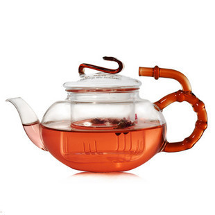如意壶 可加热玻璃茶壶 带过滤玻璃壶 耐高温花茶壶 复古水壶