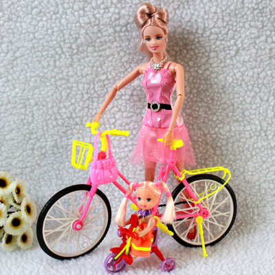 换装娃娃 正品单车 儿童玩具自行车 可爱玩具单车