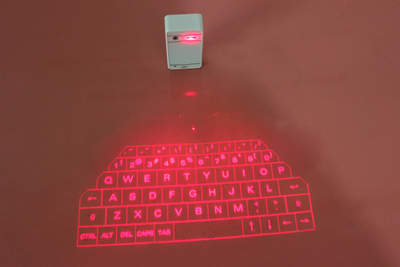 笔记本无线蓝牙激光投影键盘 ipad平板电脑镭射键盘