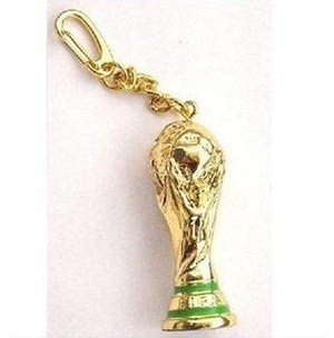 2010南非世界杯纪念品 大力神杯 编号:钥匙扣 钥匙链