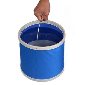 车用水桶 洗车水桶 多用途折叠伸缩式水桶 便携式刷车水桶 11L