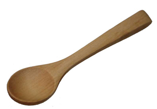 鸿木屋宝宝木勺子木质汤匙木勺蜂蜜勺茶叶勺咖啡勺a6f4e