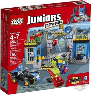 LEGO 10672 蜘蛛侠之保卫蝙蝠洞 乐高正品积木玩具 机器人兵团