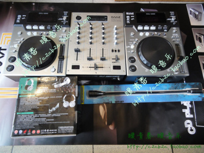 OMT CDJ5000 DJ打碟机 DJM363混音台 DJ麦 DJ耳机 套装槎碟音效