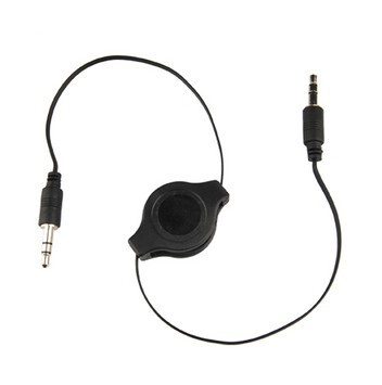 特价汽车用品AUX车用插线车载音乐配件MP3播放器伸缩音频线连接线