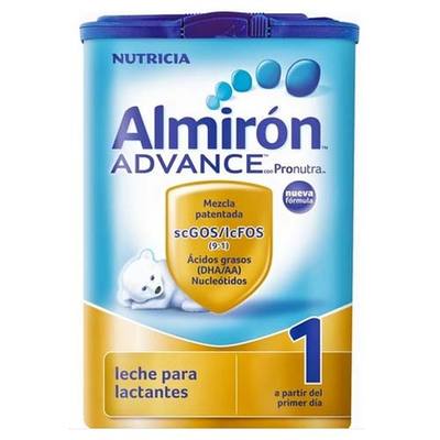 现货直邮牛栏西班牙Almiron阿尔米龙婴儿奶粉 1段（0-6个月）800g