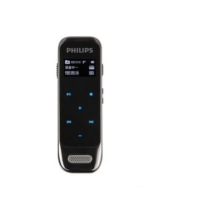 飞利浦VTR6600 8GB超薄设计 高清触摸微型数字降噪录音笔