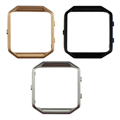 适用于fitbit blaze金属表框智能手表表框不锈钢保护表壳