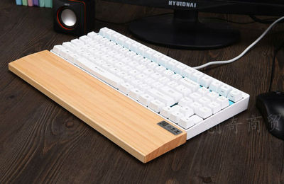 机械键盘实木手托 腕托 掌托 进口松木涂装木蜡油实木键盘托