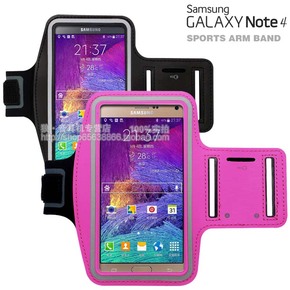 三星Note5跑步手机臂带 臂包户外运动臂套 Note4超薄防汗反光臂袋