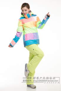 专柜正品Gsou snow女款滑雪服单板双板雪地服透气保暖抗寒防水