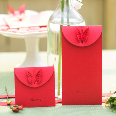 甜蜜日 创意红包 欧式结婚红包袋 婚庆用品小红包 新娘婚礼利是封