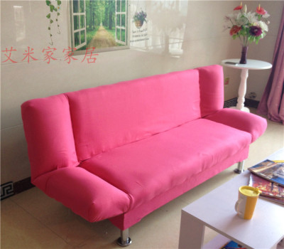 优质布艺单人沙发双人沙发可折叠多功能小户型简易沙发床宜家特价